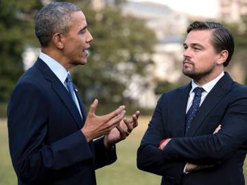 Barack Obama y Leonardo DiCaprio se unen contra el cambio climático
