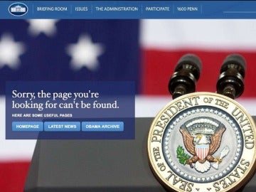 Desaparece de la web de la Casa Blanca todo lo relacionado al cambio climático