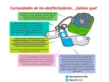 Cinco curiosidades de los desfibriladores Cinco curiosidades de los desfibriladores