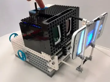 Científicos desarrollan un microscopio hecho con piezas de lego Científicos desarrollan un microscopio hecho con piezas de lego