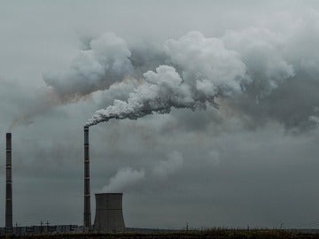 Central eléctrica contaminante