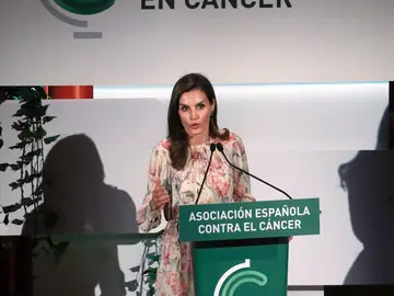La reina Letizia pide "unidad, colabroración e integración" en la investigación contra el cáncer La reina Letizia pide "unidad, colabroración e integración" en la investigación contra el cáncer