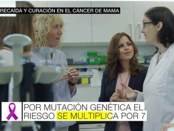 Con una mutación genética heredada se multiplican por siete las posibilidades de padecer cáncer de mama 