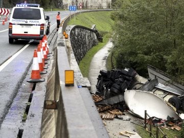 Accidente de tráfico en Irún