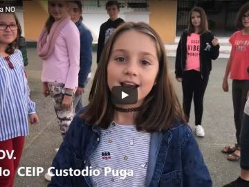 Alumnos y profesores de un colegio de Málaga graban un videoclip para la canción #YaNO | Tolerancia Cero
