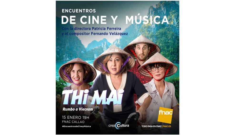 CreaCultura celebra el encuentro de Cine y Música de la película 'Thai Mai, Rumbo a Vietnam'