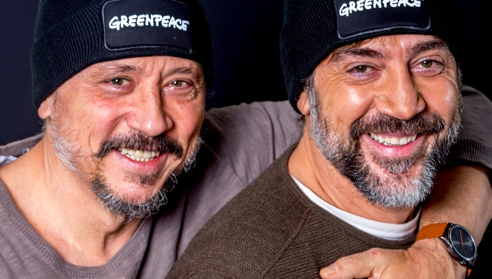 Javier y Carlos Bardem se embarcan con Greenpeace rumbo al oceáno Antártico para reclamar su protección