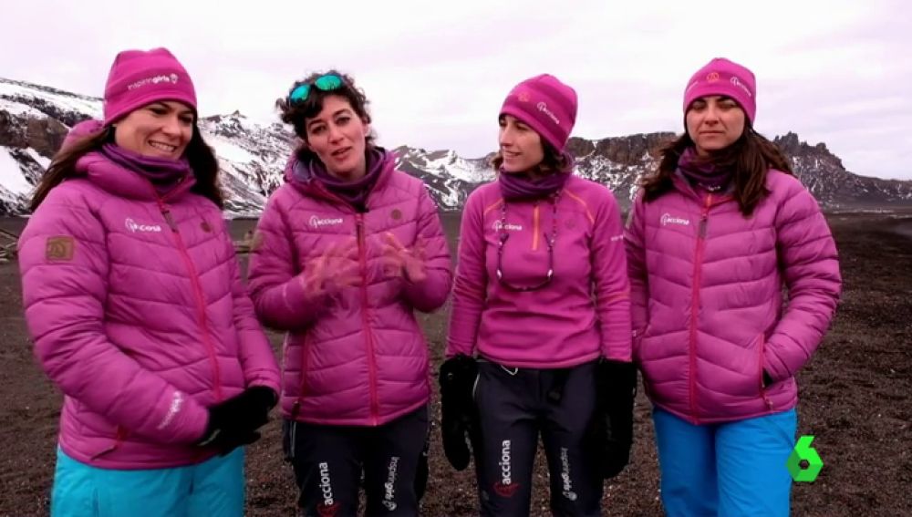 Un grupo de 80 mujeres investiga el cambio climático en la Antártida y visibiliza el papel de ellas en la ciencia: "Damos nuevas perspectivas"