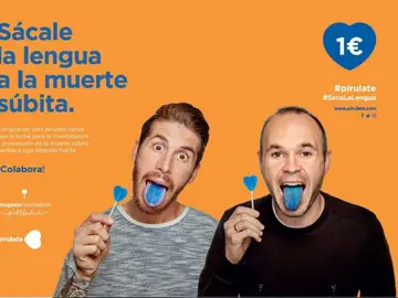 'Saca la lengua a la muerte súbita' con 'Pirulate', una iniciativa de la Fundación Brugada para recaudar fondos que irán destinados a la investigación contra esta enfermedad 'Saca la lengua a la muerte súbita' con 'Pirulate', una iniciativa de la Fundación Brugada para recaudar fondos que irán destinados a la investigación contra esta enfermedad