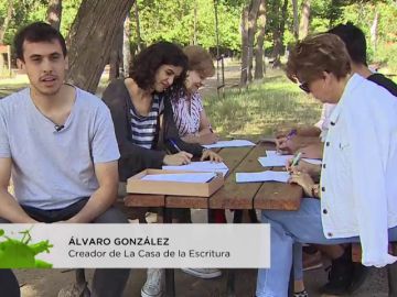 'La casa de la Escritura', una iniciativa que pretende fomentar este hábito a través de actividades relacionadas con la naturaleza 'La casa de la Escritura', una iniciativa que pretende fomentar este hábito a través de actividades relacionadas con la naturaleza
