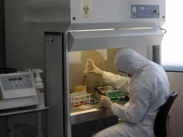 Un laboratorio especializado en investigación del cáncer. Un laboratorio especializado en investigación del cáncer.