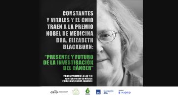 Constantes y Vitales y el CNIO traen a la Premio Nobel de Medicina 2009 Constantes y Vitales y el CNIO traen a la Premio Nobel de Medicina 2009