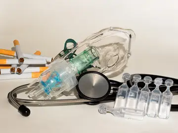 Instrumental médico para tratar la neumonía Instrumental médico para tratar la neumonía