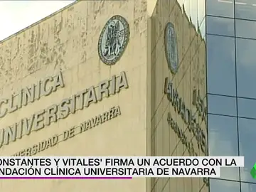 Constantes y Vitales firma un acuerdo con la Clínica Universitaria de Navarra para acercar los avances científicos a la sociedad Constantes y Vitales firma un acuerdo con la Clínica Universitaria de Navarra para acercar los avances científicos a la sociedad