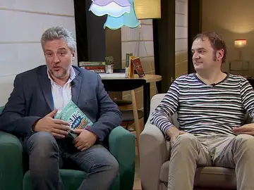Álvaro Rovira y Francesc Miralles en Crea Lectura Álvaro Rovira y Francesc Miralles en Crea Lectura