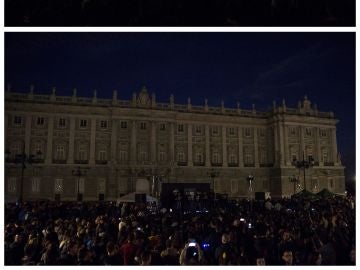 El Palacio Real de Madrid a la Hora del Planeta