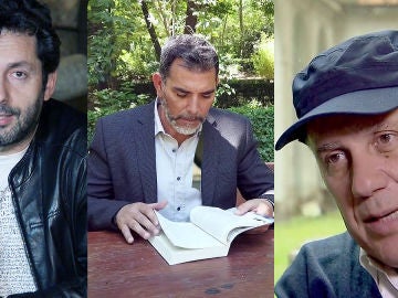 Manuel Ríos San Martín, Víctor del Árbol y Federico Moccia en Crea Lectura Manuel Ríos San Martín, Víctor del Árbol y Federico Moccia en Crea Lectura