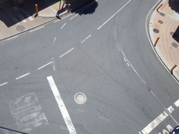 Señalizar cruce calle carreira en Miño, A Coruña