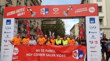 Foto de familia de la Carrera Ponle Freno de Vitoria Foto de familia de la Carrera Ponle Freno de Vitoria
