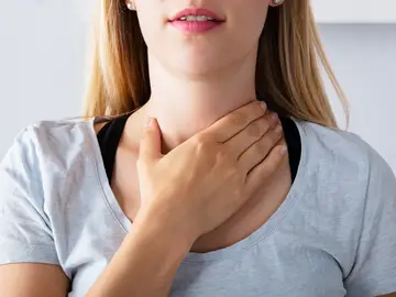 Hay ganglios en el cuello Hay ganglios en el cuello