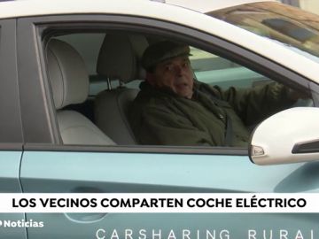 El coche compartido eléctrico llega a Campisábalos, el pueblo con el aire más limpio de España