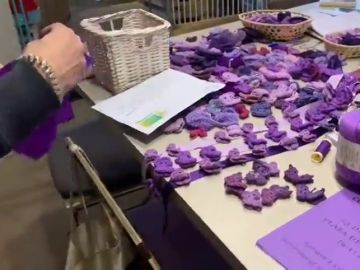 Mariposas moradas contra la violencia de género Mariposas moradas contra la violencia de género