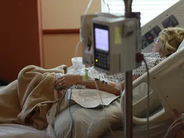 Persona ingresada en un hospital Persona ingresada en un hospital