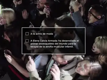 ¿Quieren ver la actriz de moda o a Elena García Armada? ¿Quieren ver la actriz de moda o a Elena García Armada?