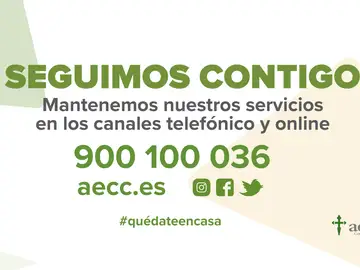 La Asociación Española contra el Cáncer ofrece todo tipo de recomendaciones para afrontar la emergencia sanitaria actual La Asociación Española contra el Cáncer ofrece todo tipo de recomendaciones para afrontar la emergencia sanitaria actual