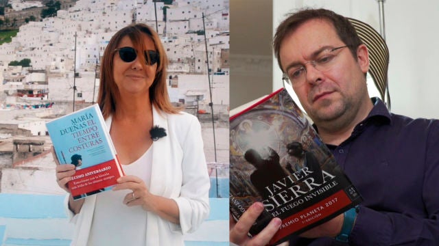 Javier Sierra y María Dueñas