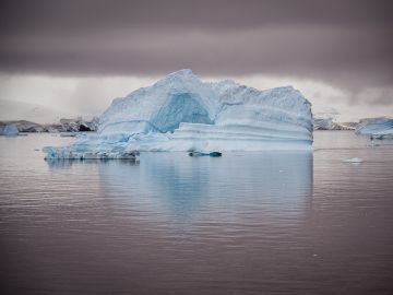 Bloques de hielo en la Antártida