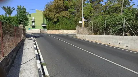 Denuncia recibida Carretera peligrosa