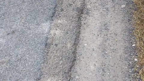 Denuncia recibida Carretera en mal estado