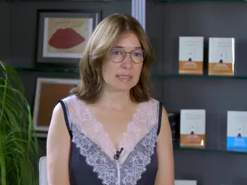 Mônica Antunes en 'Crea Lectura' Mônica Antunes en 'Crea Lectura'