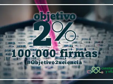 100.000 firmas respaldan la iniciativa Objetivo 2% 100.000 firmas respaldan la iniciativa Objetivo 2%