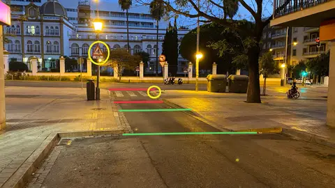 Denuncia recibida Paso mal señalizado