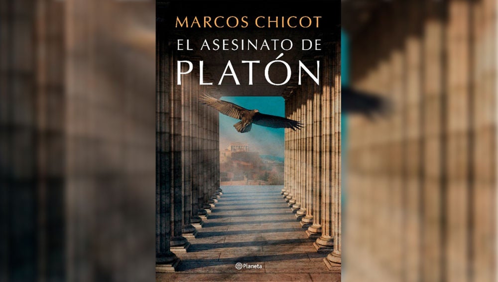 Portada del libro 'El asesinato de Platón', de Marcos Chicot