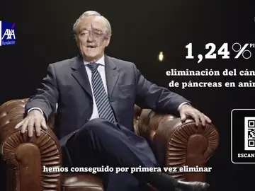 Mariano Barbacid: "Invirtiendo solo un 1,24 % del PIB en ciencia hemos conseguido eliminar el cáncer de páncreas en animales" Mariano Barbacid: "Invirtiendo solo un 1,24 % del PIB en ciencia hemos conseguido eliminar el cáncer de páncreas en animales"