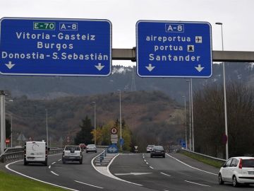 Las carreteras que conectan con las tres provincias en el País Vasco