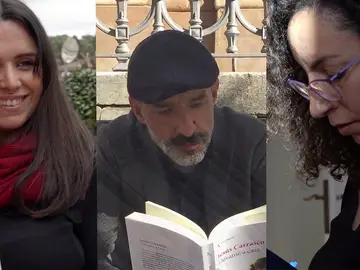 Alice Kellen, Jesús Carrasco y Najat El Hachmi en Crea Lectura Alice Kellen, Jesús Carrasco y Najat El Hachmi en Crea Lectura