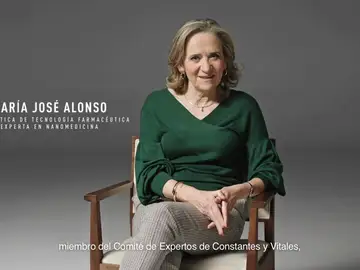 María José Alonso, catedratica de tecnología famecéutica y experta en Nanomedicina: "Lo peligroso es el virus. Vacúnate, por ti y por todos" María José Alonso, catedratica de tecnología famecéutica y experta en Nanomedicina: "Lo peligroso es el virus. Vacúnate, por ti y por todos"