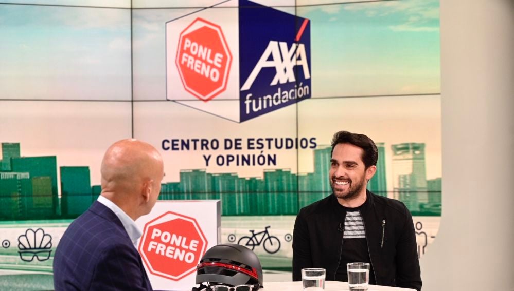 lberto Contador aboga por la obligatoriedad del casco en la bicicleta durante las Jornadas 3.0 de Ponle Freno