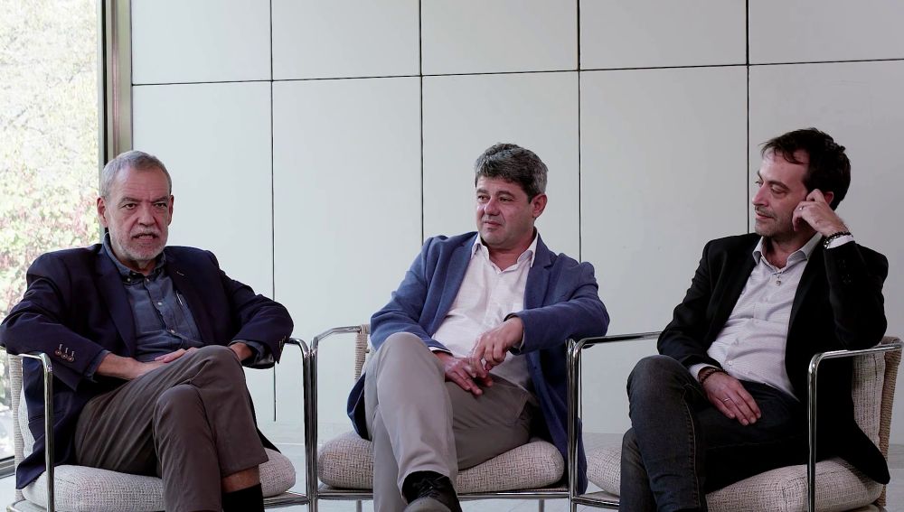 Jorge Díaz, Antonio Mercero y Agustín Martínez