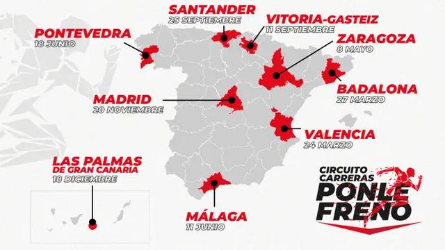 Mapa Circuito Carreras Ponle Freno 2022 Mapa Circuito Carreras Ponle Freno 2022