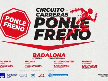 Badalona, la primera ciudad del Circuito de Carreras Ponle Freno 2022