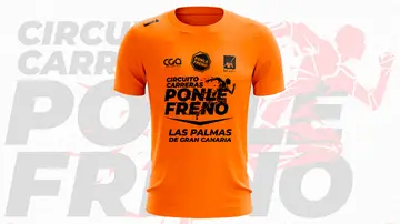 Camiseta Carrera Ponle Freno Las Palmas de Gran Canaria 2022