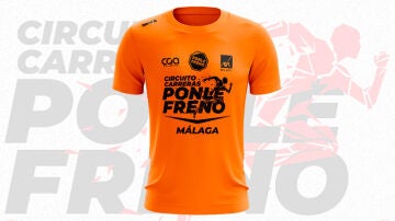 Camiseta de la Carrera Ponle Freno Málaga 2022