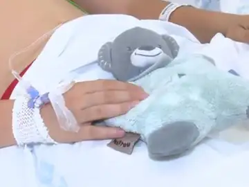 Niño ingresado en un hospital Niño ingresado en un hospital