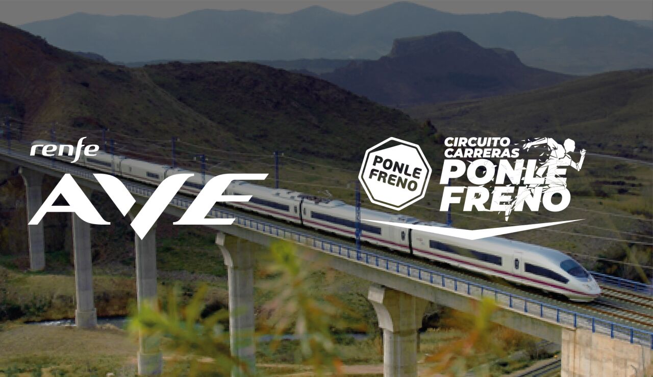 Disfruta de un 10% de descuento en tus billetes de Renfe para participar en la Carrera Ponle Freno Málaga