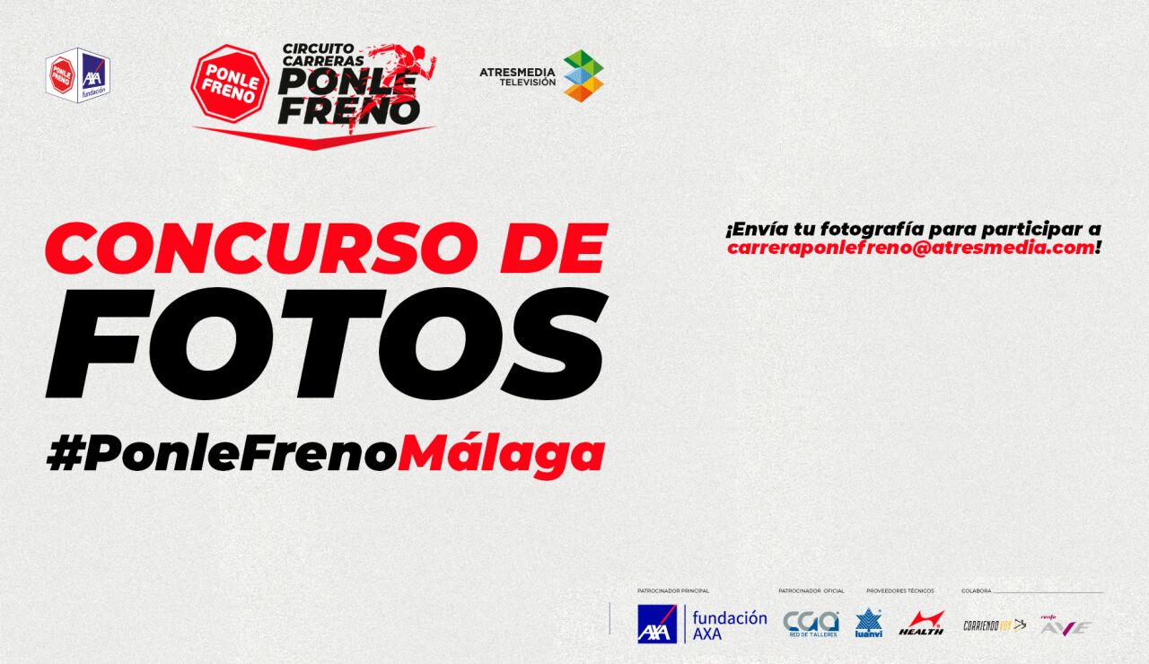 Participa en nuestro concurso de fotos de la Carrera Ponle Freno Málaga en Instagram